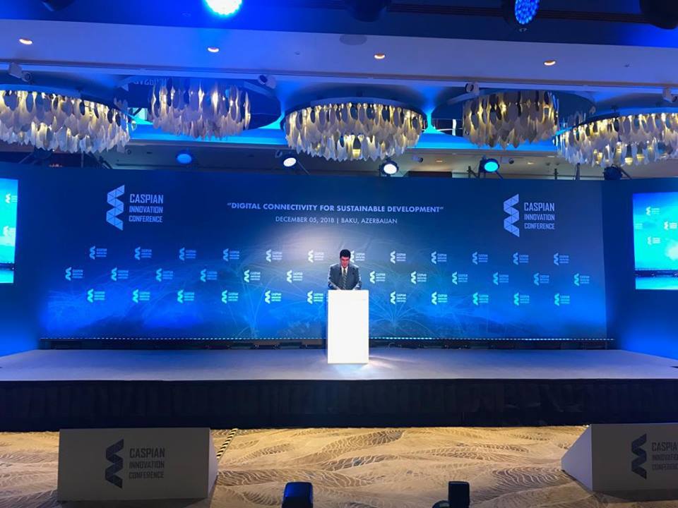 سخنرانی در کنفرانس نوآوری کاسپین – آذربایجان