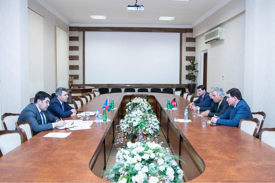 ملاقات هیئت عالی رتبه افغانی با وزیر زراعت آذربایجان