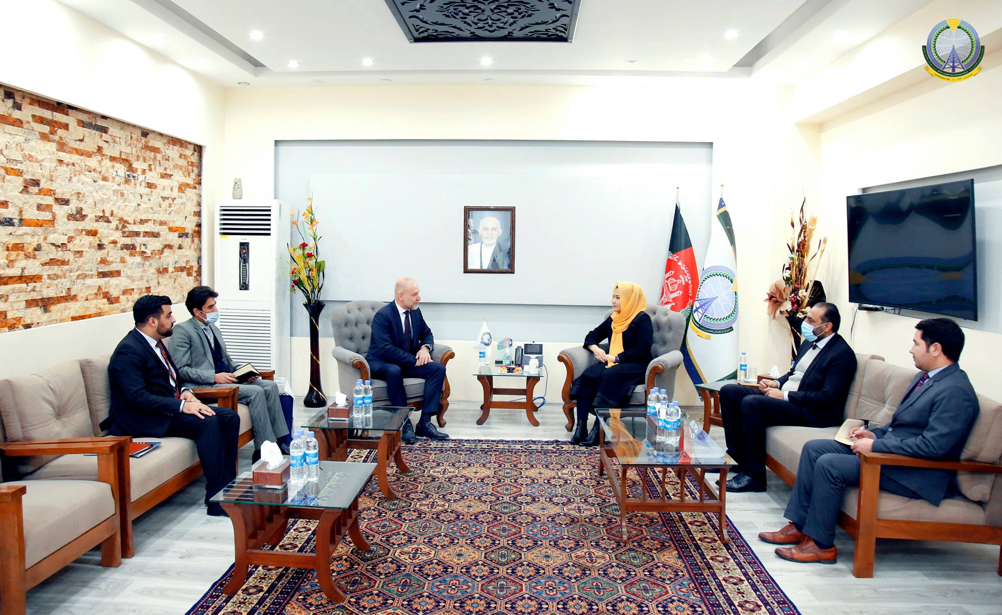 دیدار سفیر جمهوری چک مقیم کابل