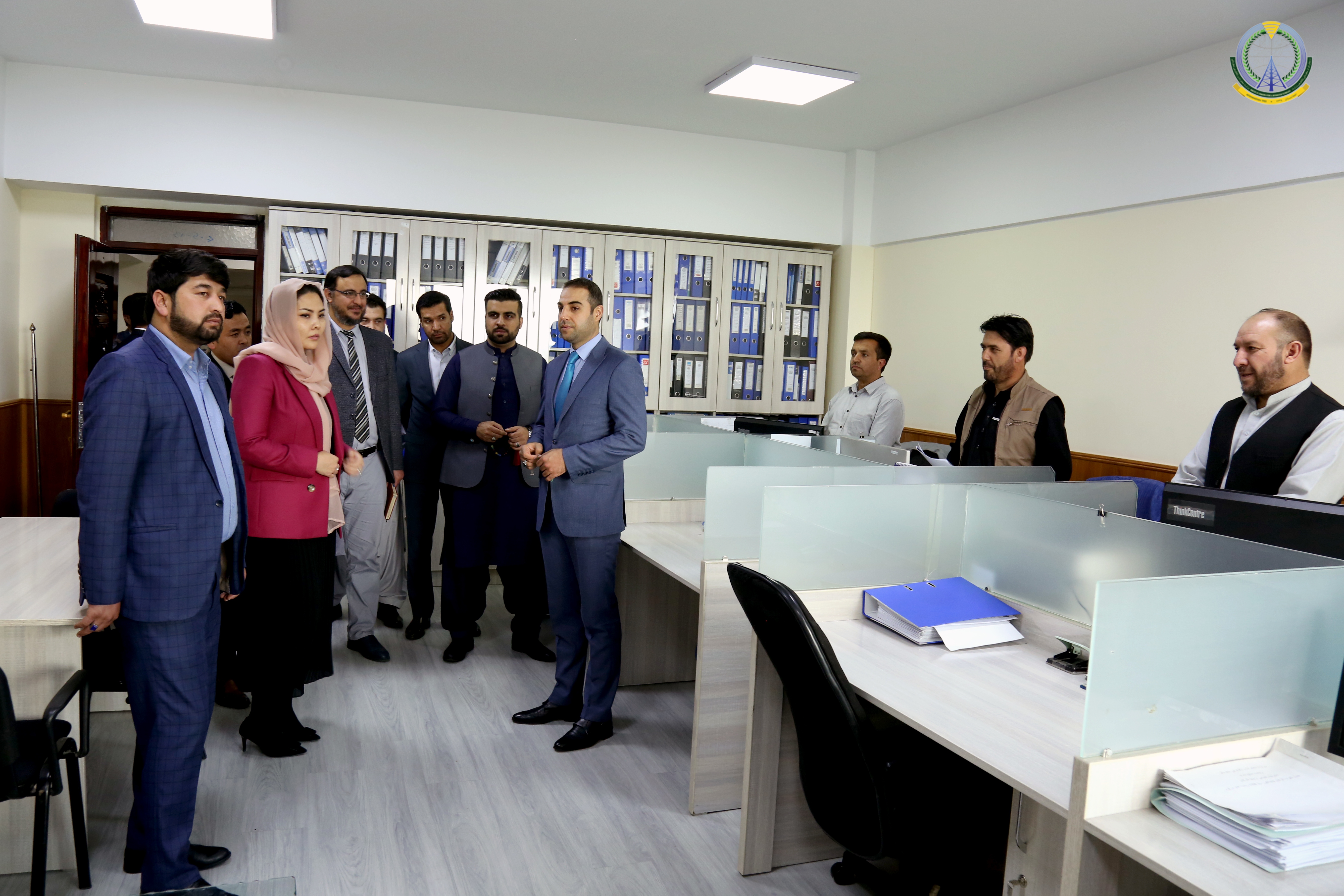 دیدار وزیر مخابرات ۲۷ ثور ۱۴۰۰