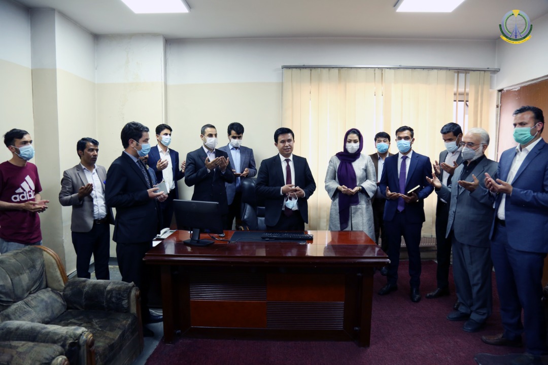 عبدالرشید احمدی به حیث رییس تنظیم ‏خدمات ‏پستی افغانستان (اپرا)