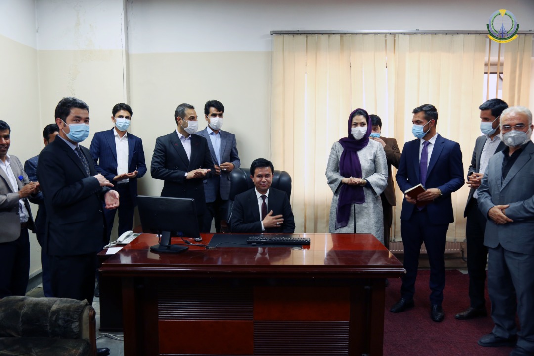عبدالرشید احمدی به حیث رییس تنظیم ‏خدمات ‏پستی افغانستان (اپرا)