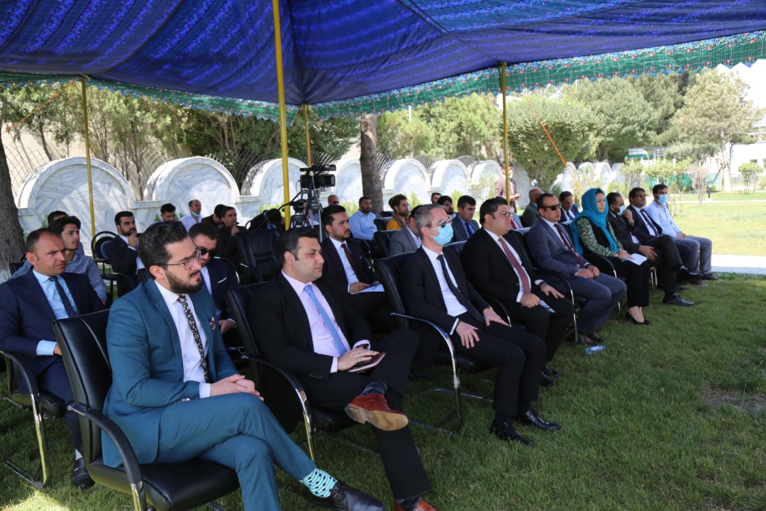 اشتراک وزیر مخابرات و تکنالوژی معلوماتی در مراسم تحویل‌گیری اولین محموله رادارهای سراسری از فرانسه به افغانستان