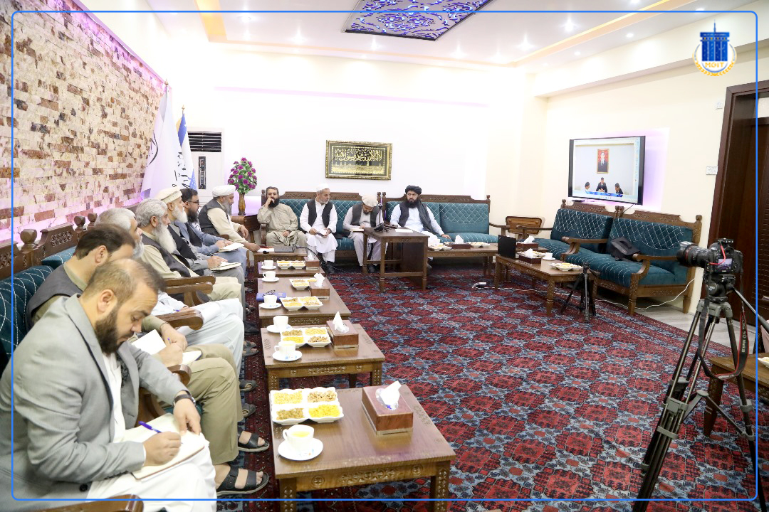 وزیر مخابرات ترکمنستان و افغانستان