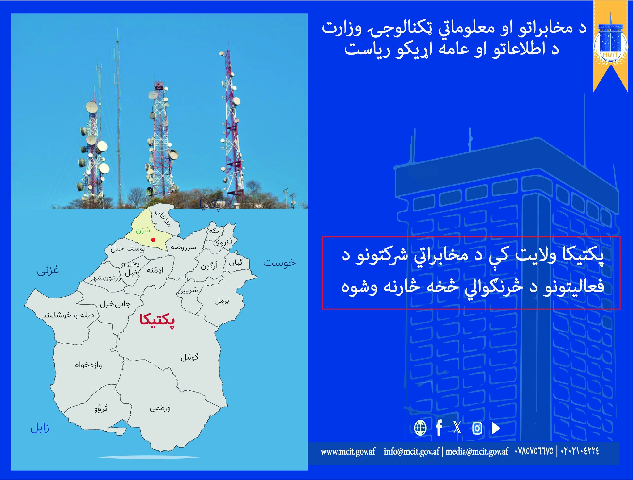 ولایت پکتیکا افغانستان