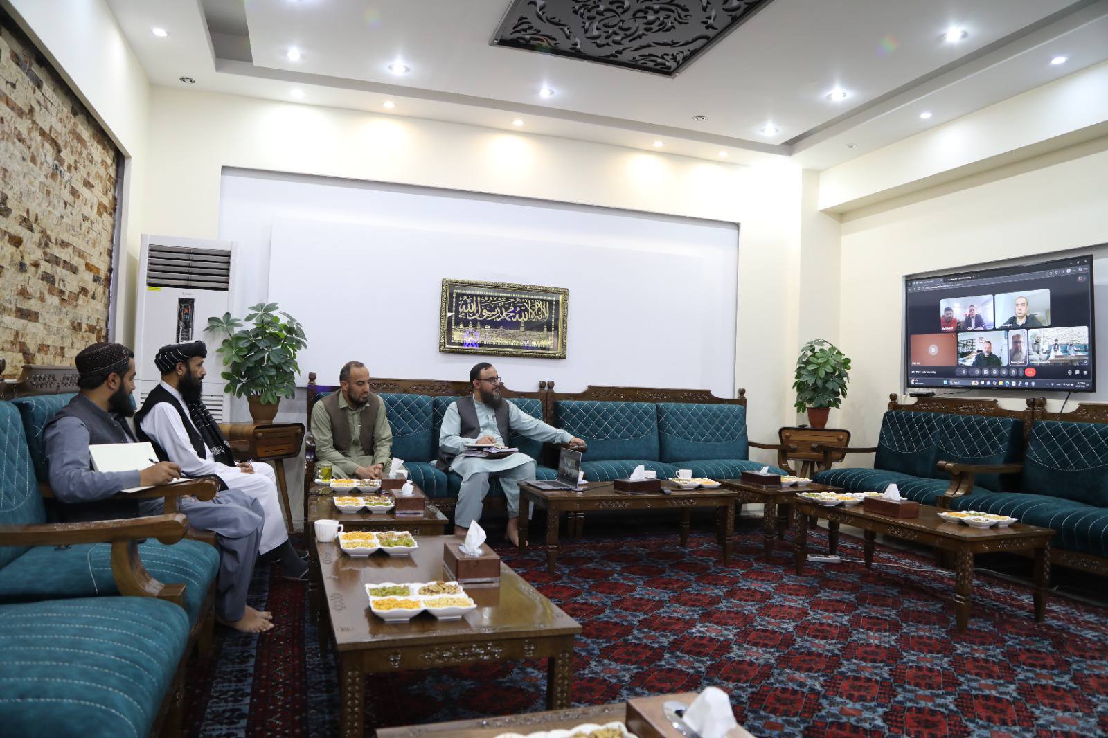 مولوی حمدالله نعمانی وزیر مخابرات