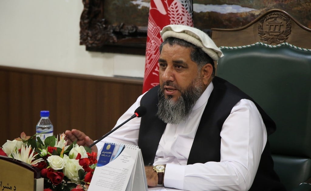 فضل هادی مسلمیار رییس مشرانو جرگه