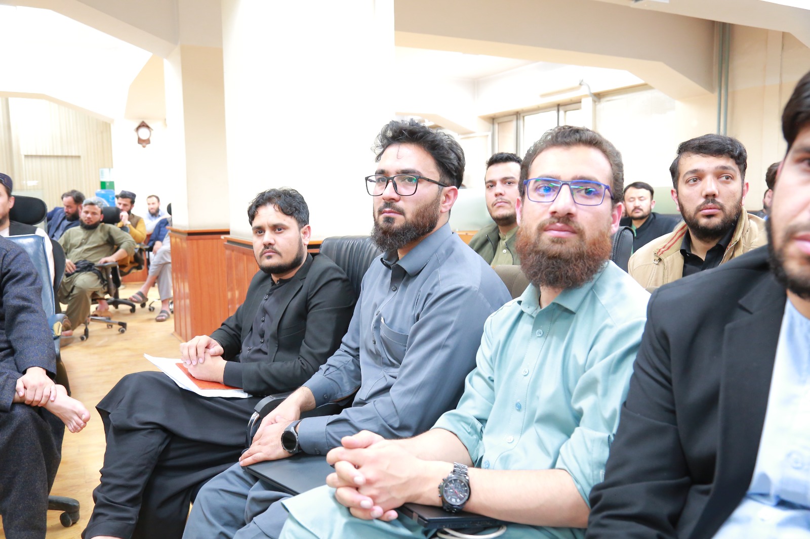 کارمندان سیستم سازی وزارت مخابرات افغانستان