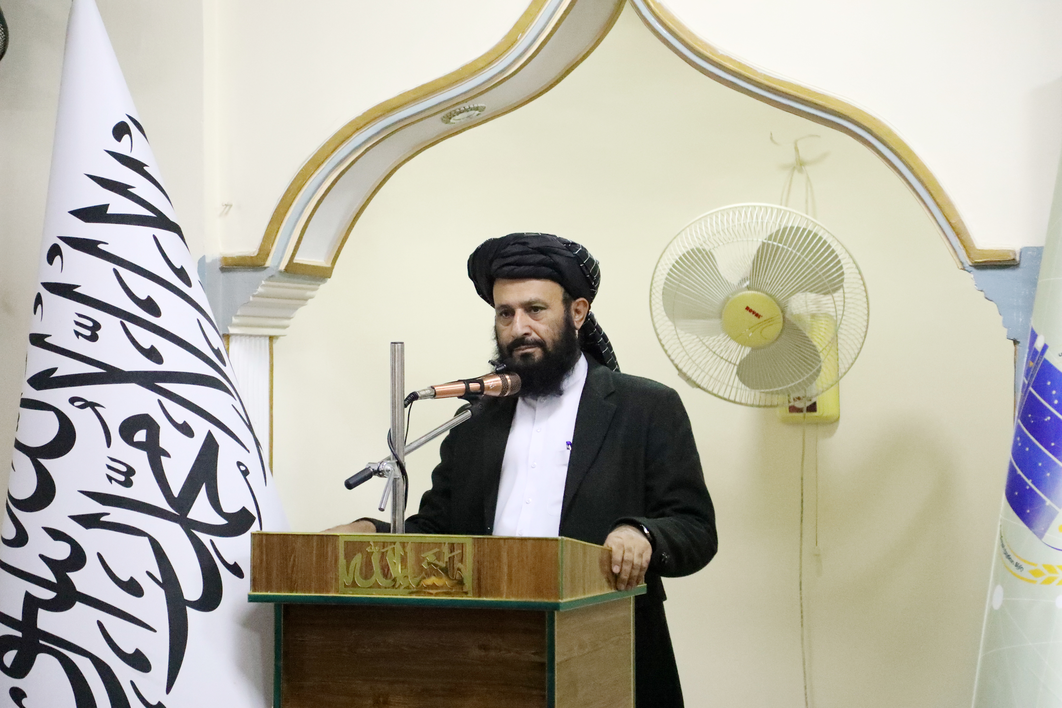 مولوی حمدالله نعمانی وزیر پیشین وزارت مخابرات